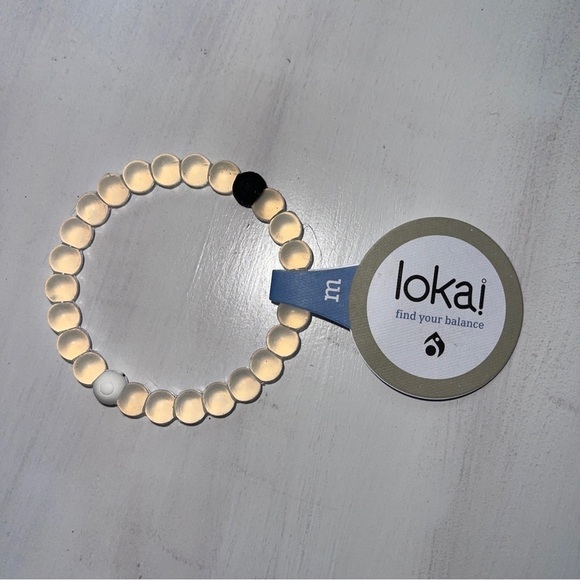 lokai bracelet breast cancer, save the children, Camo, Clear Bracelet Medium - Picture 6 of 6